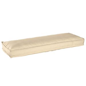 vidaXL Cushion Beige 120 x 40 x 8 cm Oxford Fabric
