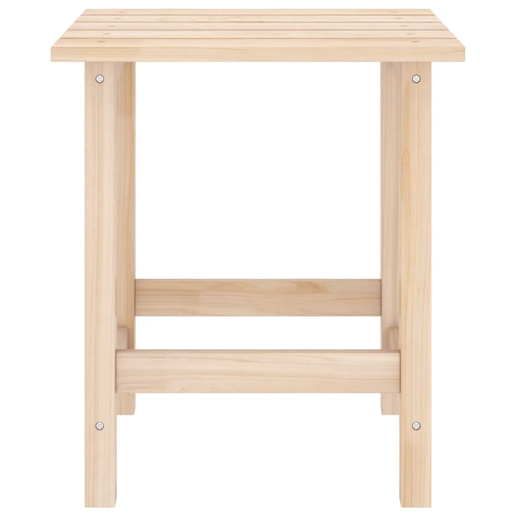 vidaXL Garden Adirondack Chair with Table Solid Fir Wood