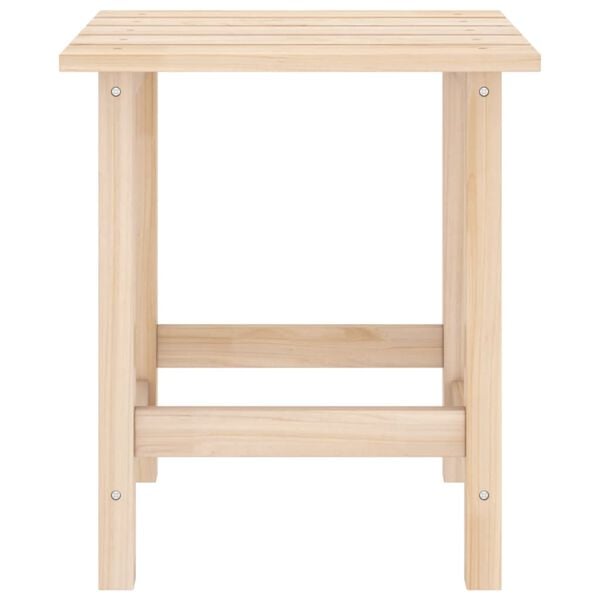 vidaXL Garden Adirondack Chair with Table Solid Fir Wood