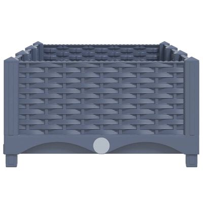 vidaXL Raised Bed 120x40x23 cm Polypropylene