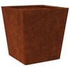 vidaXL Garden Planters 2 pcs 40x40x40 cm Weathering Steel
