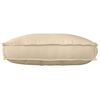 vidaXL Cushion Beige 70 x 40 x 12 cm Oxford Fabric