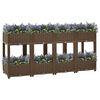 vidaXL Raised Bed 160x40x71 cm Polypropylene