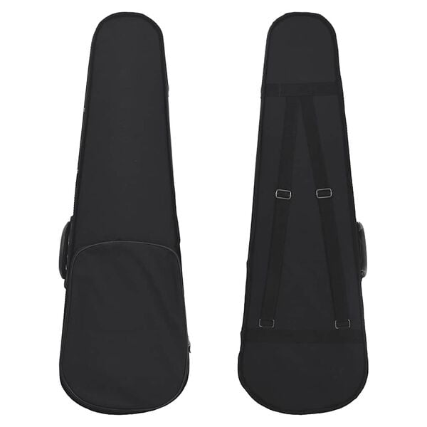 vidaXL Violin Full Set with Bow and Chin Rest Dark Wood 4/4