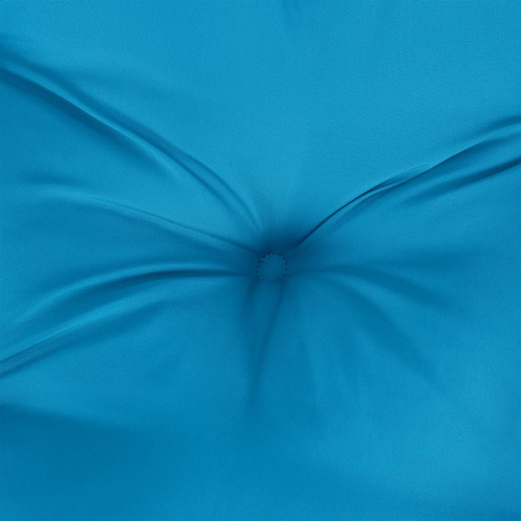 vidaXL Pallet Cushions 4pcs Light Blue 50x50x7 cm Oxford Fabric