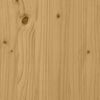vidaXL Wooden Christmas Tree with Stand Brown 210 cm Solid pine wood