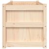 vidaXL Garden Planters 2 pcs Solid Wood Pine