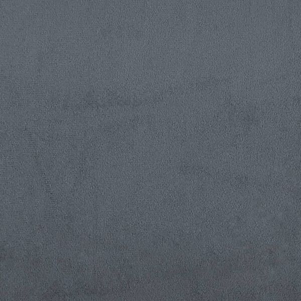 vidaXL Relaxing Chair Dark Grey Velvet