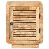 vidaXL Bedside Cabinet 40x30x50 cm Rough Mango Wood