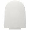 White Soft-close Toilet Seat Square