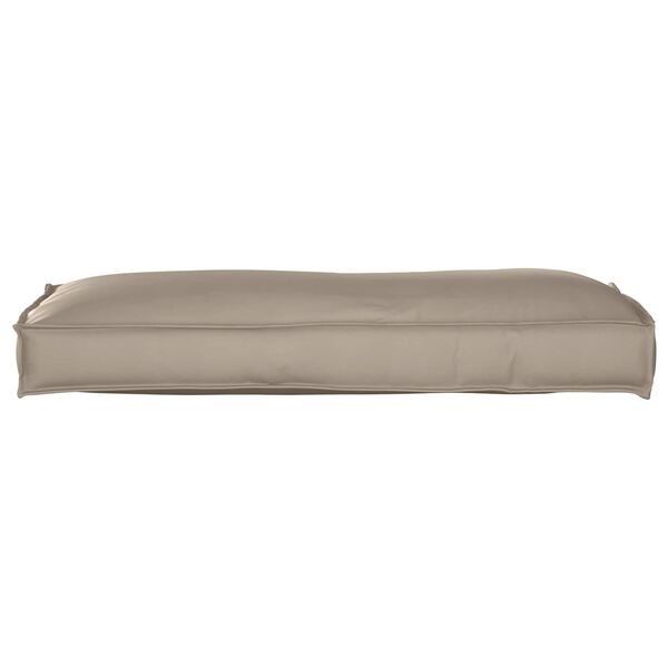 vidaXL Cushion Taupe 120 x 40 x 12 cm Oxford Fabric