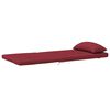 vidaXL Adirondack Chair Cushions 2 pcs Wine Red Oxford Fabric