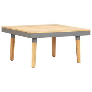 vidaXL Garden Coffee Table 60x60x31.5 cm Solid Acacia Wood