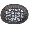 vidaXL Willow Cat Tree Pet House/Bed/Scratching Post with Cushion