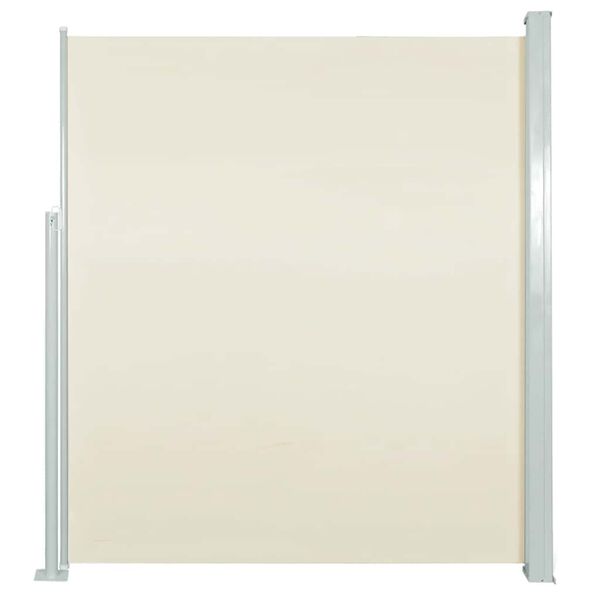 vidaXL Retractable Side Awning 160 x 500 cm Cream