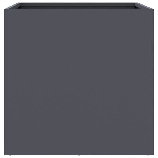 vidaXL Planter Anthracite 49x47x46 cm Steel
