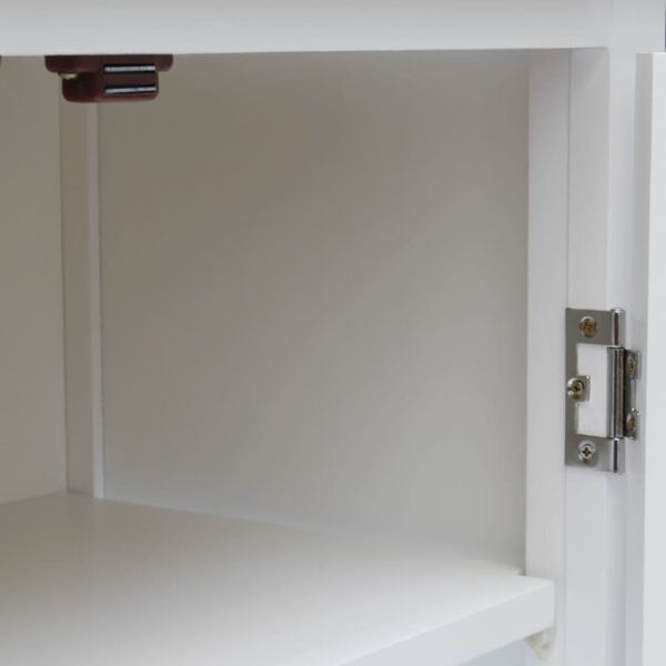 vidaXL Cupboard 70x35x75 cm Solid Oak Wood