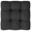 vidaXL 8 Piece Garden Lounge Set with Cushions White Solid Pinewood