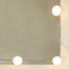 vidaXL Mirror Cabinet with LED White 70x16.5x60 cm
