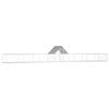 vidaXL Chicken Coop 14x2x2 m Galvanised Steel