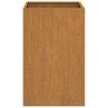 vidaXL Planter 42x38x75 cm Corten Steel