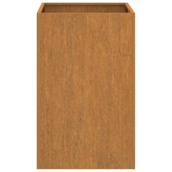 vidaXL Planter 42x38x75 cm Corten Steel