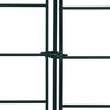 vidaXL Garden Fence Set 77.5x64 cm Green