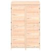 vidaXL Garden Shed 102x52x174.5 cm Solid Wood Fir