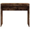 vidaXL Desk Smoked Oak 90x40x72 cm Engineered Wood
