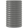 vidaXL Garden Raised Bed Galvanised Steel 114x40x68 cm Grey