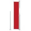 vidaXL Retractable Side Awning 160 x 500 cm Red