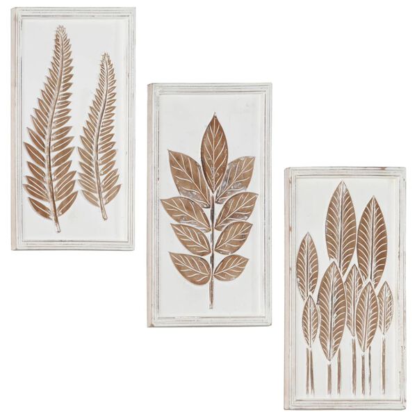vidaXL Hand-Carved Wall Panels 3 pcs MDF 40x60x1.5 cm