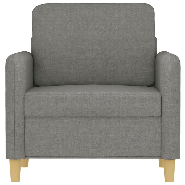 vidaXL Sofa Chair Dark Grey 60 cm Fabric