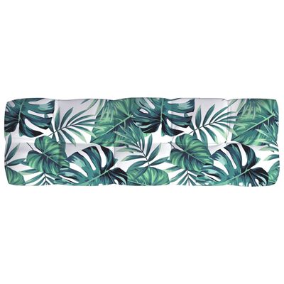 vidaXL Pallet Sofa Cushions 7 pcs Leaf Pattern