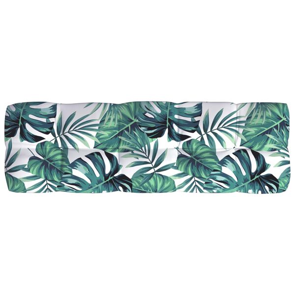 vidaXL Pallet Sofa Cushions 7 pcs Leaf Pattern