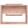 vidaXL Coffee Table 110x60x40 cm Solid Teak Wood