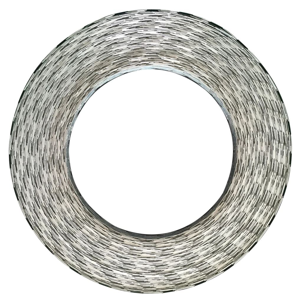 vidaXL BTO-22 Razor Wires 2 pcs 100 m Steel