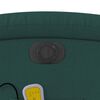 vidaXL Electric Stand up Massage Recliner Chair Dark Green Fabric