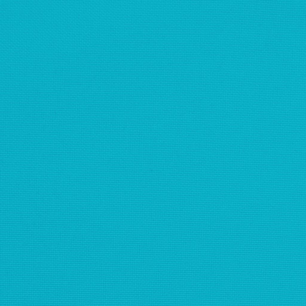 vidaXL Sun Lounger Cushion Turquoise Oxford Fabric