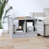 vidaXL Coffee Table Grey Sonoma 50x50x36 cm Engineered Wood