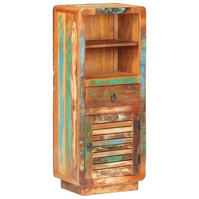 vidaXL Highboard 45x32x110 cm Solid Reclaimed Wood