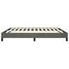 vidaXL Box Spring Bed Frame Dark Grey California King Velvet (US Only)
