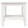 vidaXL Coffee Table White 50x50x45 cm Solid Wood Pine