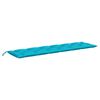 vidaXL Garden Bench Cushions 2pcs Turquoise 200x50x7cm Fabric