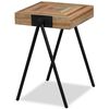 vidaXL Side Table Solid Reclaimed Teak