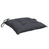 vidaXL Chair Cushions 2 pcs Anthracite 50x50x7 cm Oxford Fabric