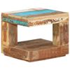 vidaXL Coffee Table 45x45x40 cm Solid Wood Reclaimed
