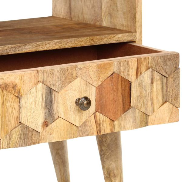 vidaXL TV Cabinet 90x30x50 cm Solid Mango Wood