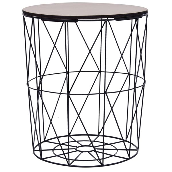 vidaXL Coffee Table 3 pcs Black