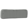 vidaXL Headboard Cushion "Hvar" Light Grey 183 cm King Fabric